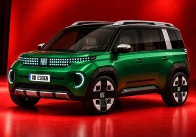 Fiat Multipla render