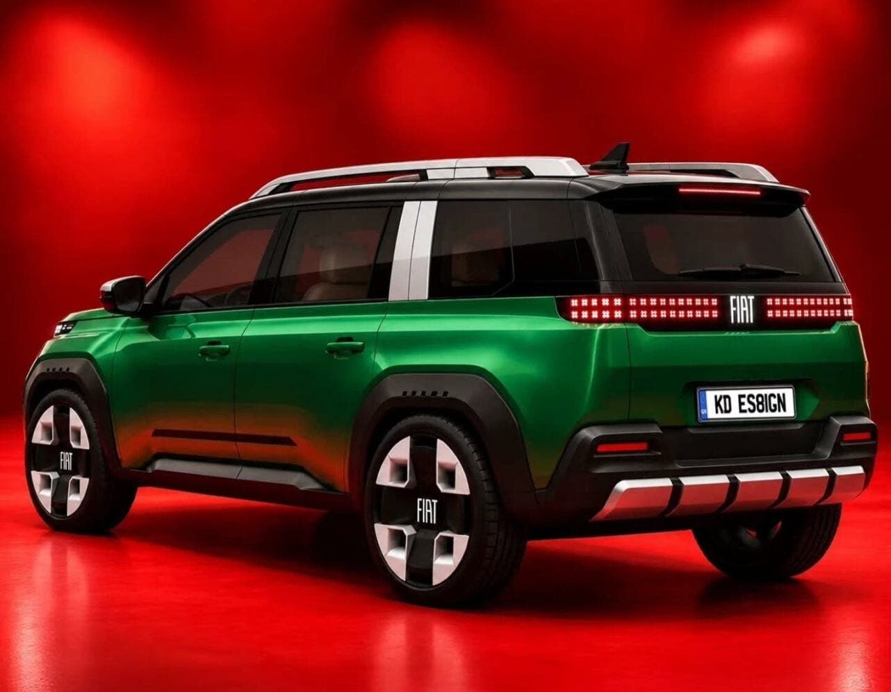 Fiat Multipla render