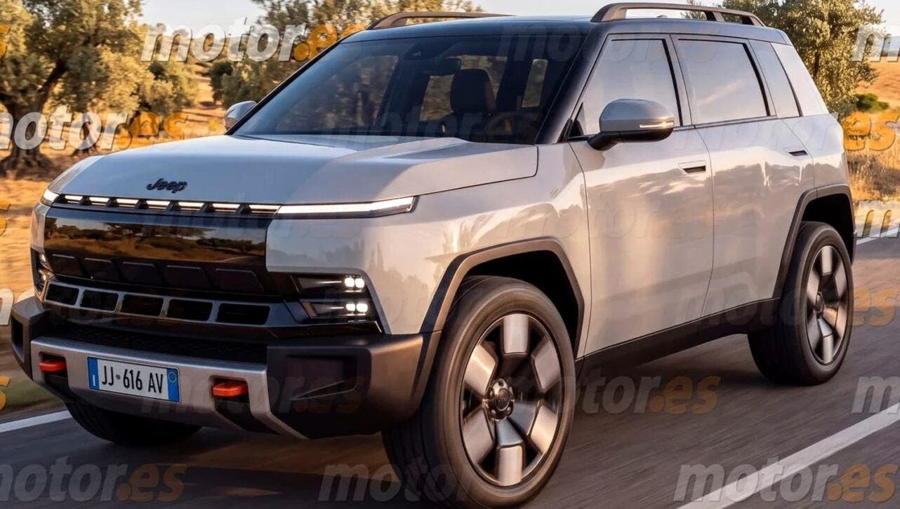 Jeep Renegade render