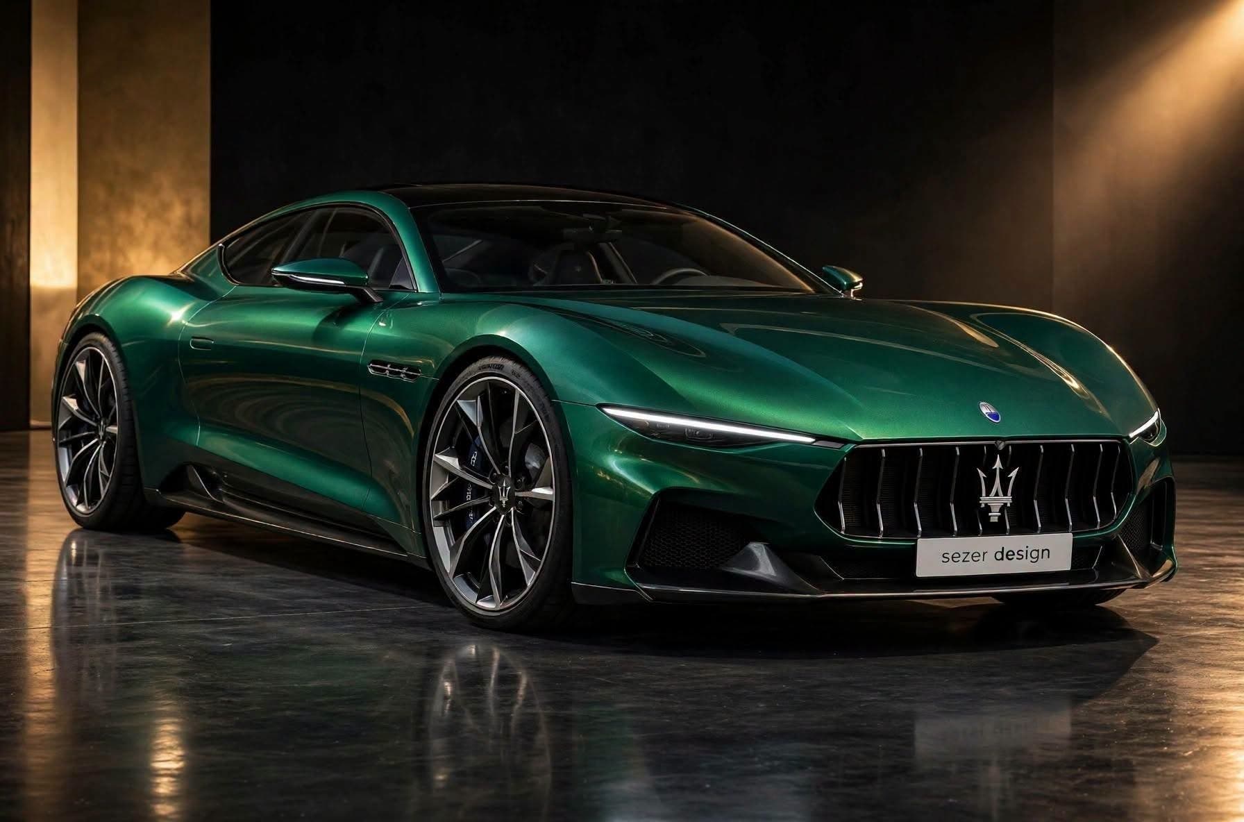 Maserati GranTurismo render