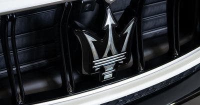 Maserati badge