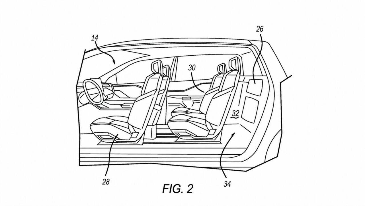 Stellantis Jump Seat patent