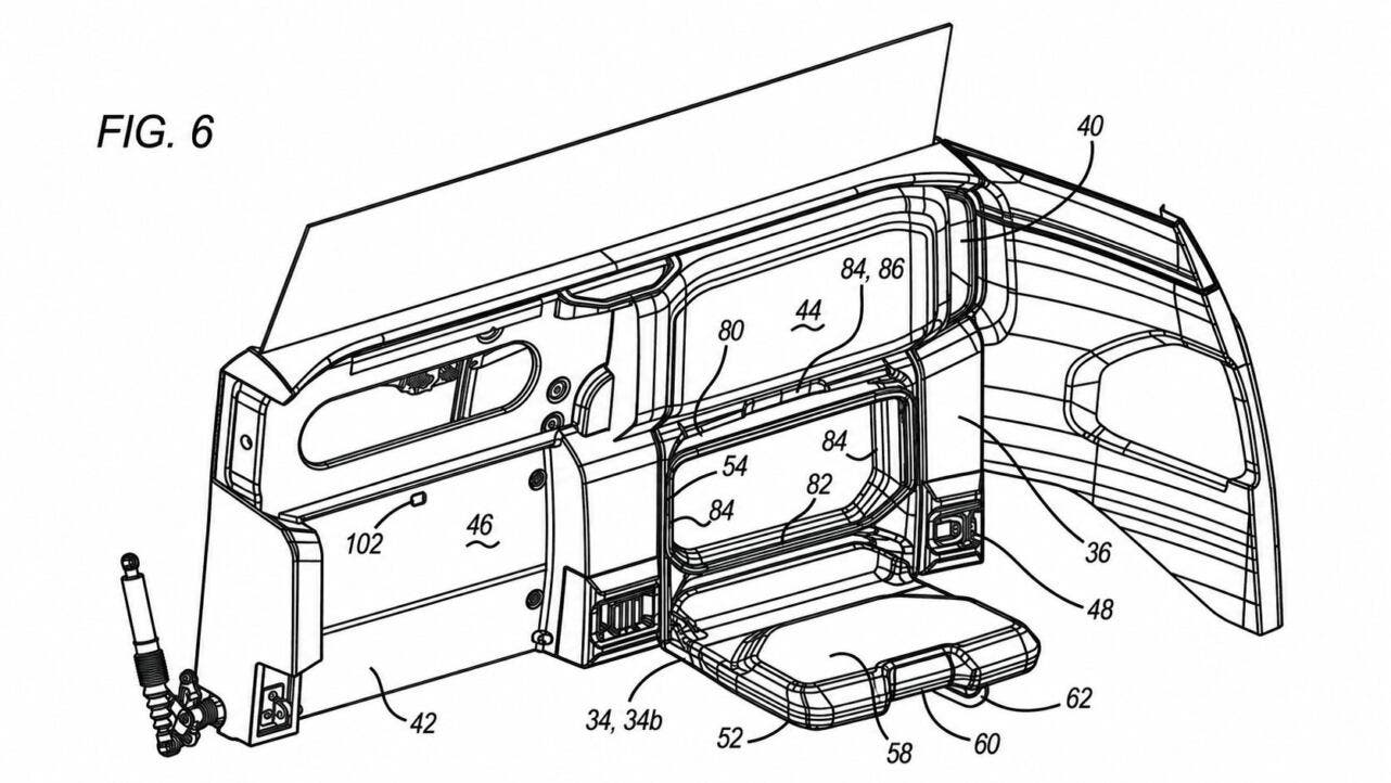 Stellantis Jump Seat patent