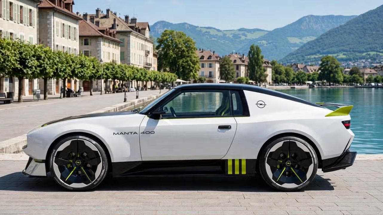 new Opel Manta