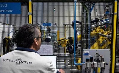 stellantis factory, italy