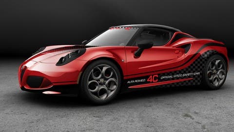 ALfa romeo 4c a Top gear