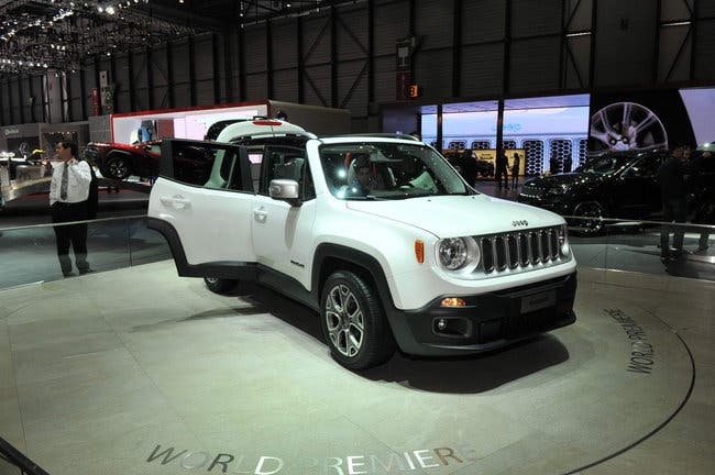 Jeep Renegade piccola Salone di Ginevra