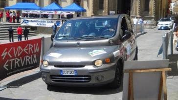 Fiat Multipla a metano Ecorally 2014