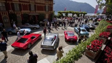 Villa d'Este 2014 Alfa Romeo 6C Maserati Alfieri