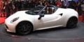 Alfa Romeo 4C Spider Salone di Parigi 2014