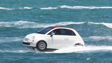 Fiat 500 Jet Ski Sole Mare