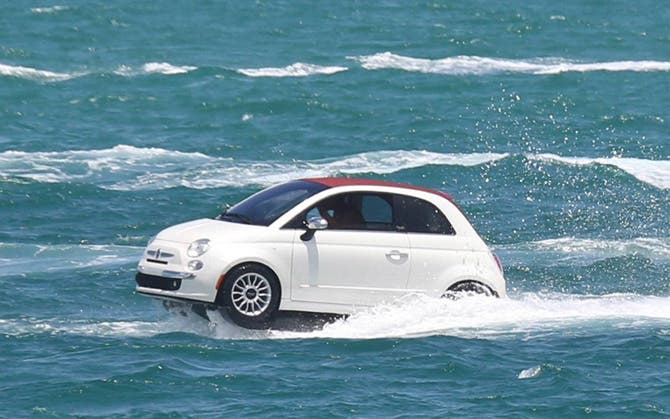 Fiat 500 Jet Ski Sole Mare