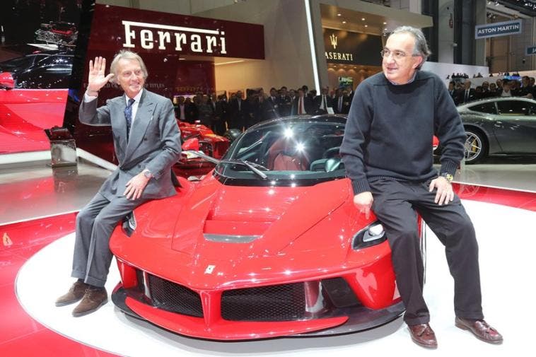 Marchionne nuovo presidente Ferrari Montezemolo addio