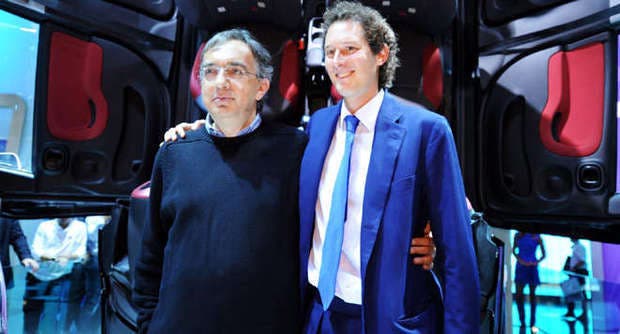 Ferrari Fiat Chrysler Marchionne John Elkann