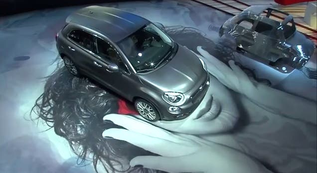 Fiat 500X video presentazione Salone di Parigi 2014