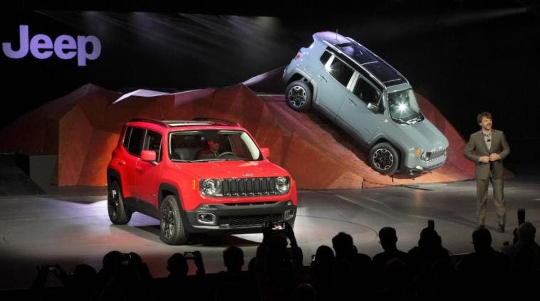 Jeep Renegade Brasile Salone di San Paolo 2014