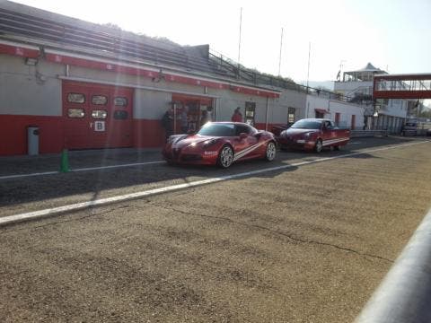 corso di guida evoluta alfa romeo 4c giulietta quadrifoglio