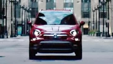 Fiat 500X spot pubblicitario Torino