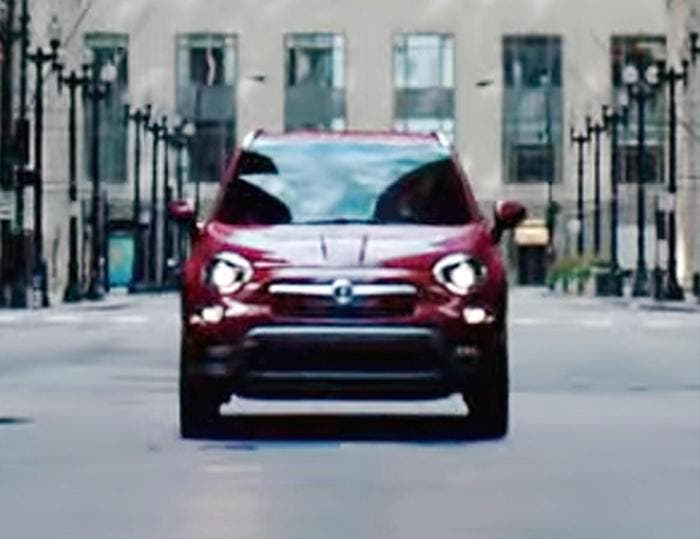 Fiat 500X spot pubblicitario Torino