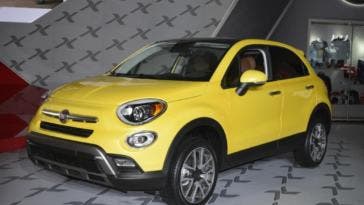 Fiat 500x Salone Los Angeles 2014