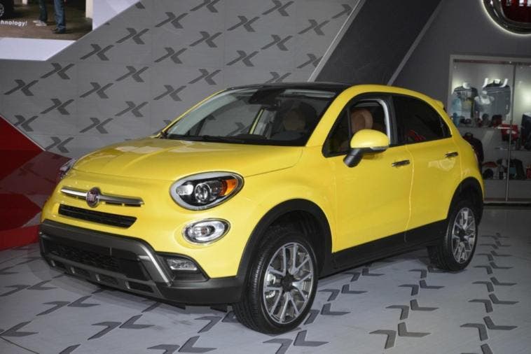 Fiat 500x Salone Los Angeles 2014