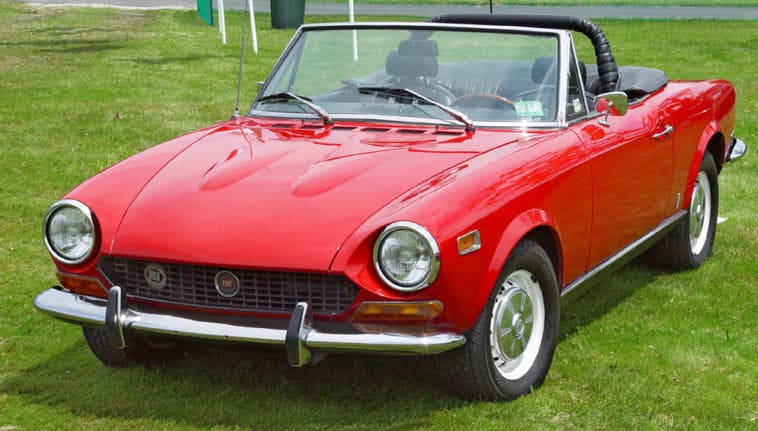 Fiat 124 Spider brevetti FCA