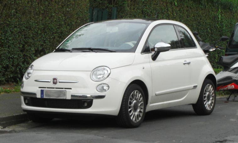 Fiat 500 rubate furti airbag ladri auto