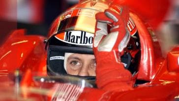 Michael Schumacher Ferrari incidente sci