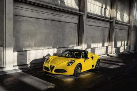 Alfa Romeo 4C Spider 1