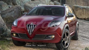 Futuro SUV Alfa Romeo Render 2015