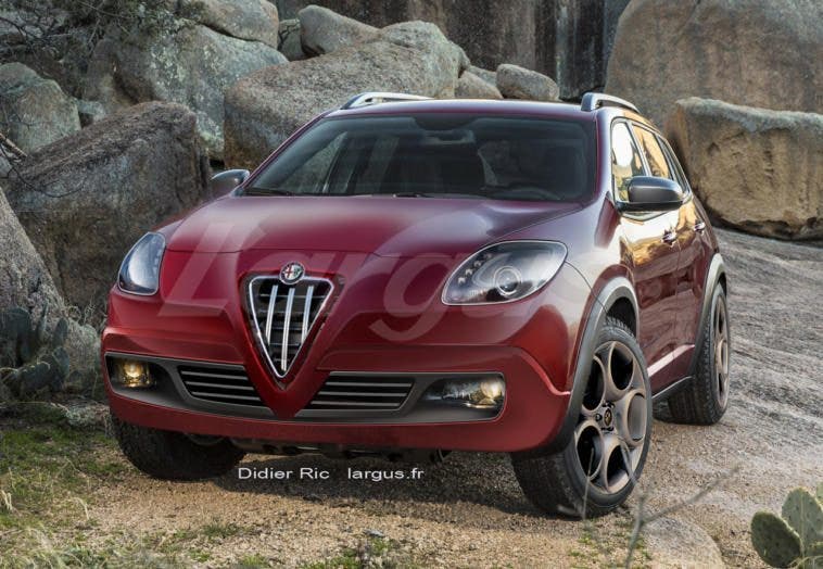 Futuro SUV Alfa Romeo Render 2015