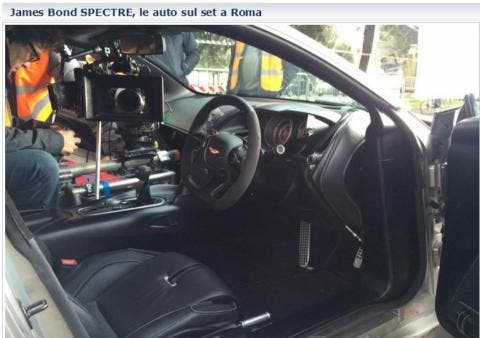 007 a roma le auto di spectre