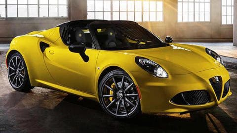 Alfa Romeo 4C Spider