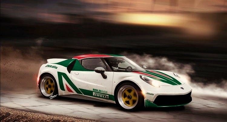 Alfa Romeo 4C Lancia Stratos