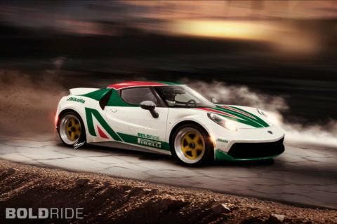 Alfa Romeo 4C Lancia Stratos