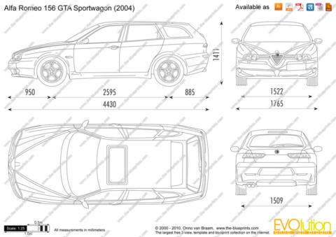 Alfa Romeo 156 GTA Sportwagon (2004)