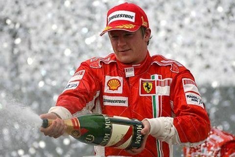 Raikkonen Campione del Mondo, era il 2007.