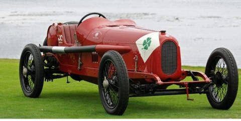 La RL vincitrice della Targa Florio 1923