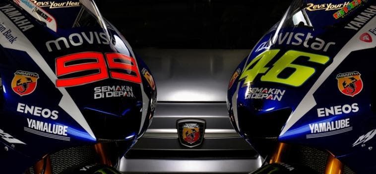 Abarth e Yamaha MOTOGP 2015