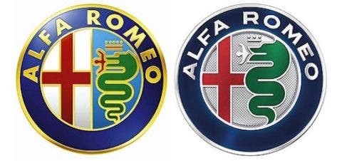 Alfa Romeo Logo confronto nuovo vecchio