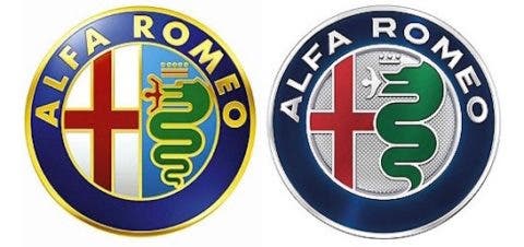 Alfa Romeo Logo confronto nuovo vecchio