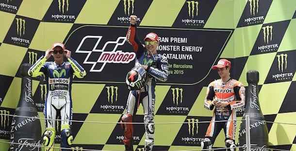 MotoGp: Lorenzo fa poker, Rossi secondo