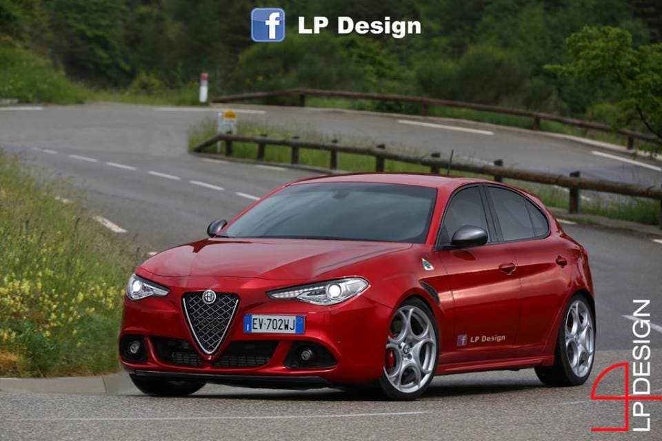 Alfa Romeo Giulietta rendering