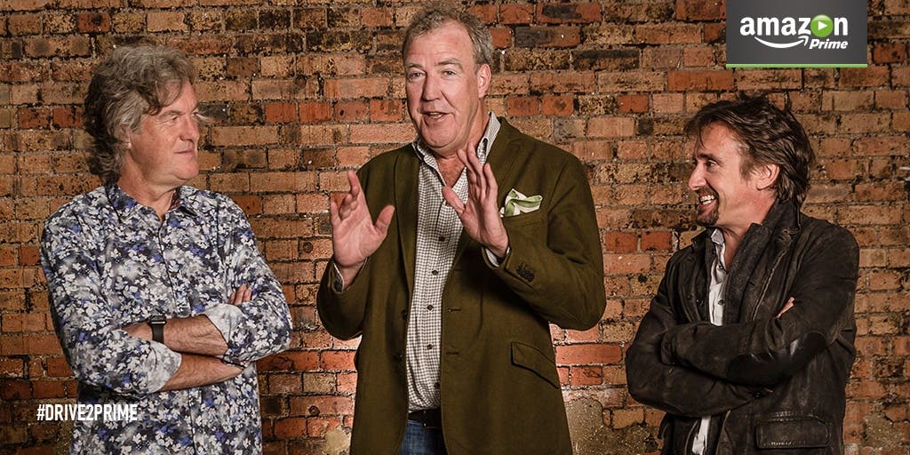 Clarkson, Hammond e May firmano con Amazon Video per il nuovo Top Gear