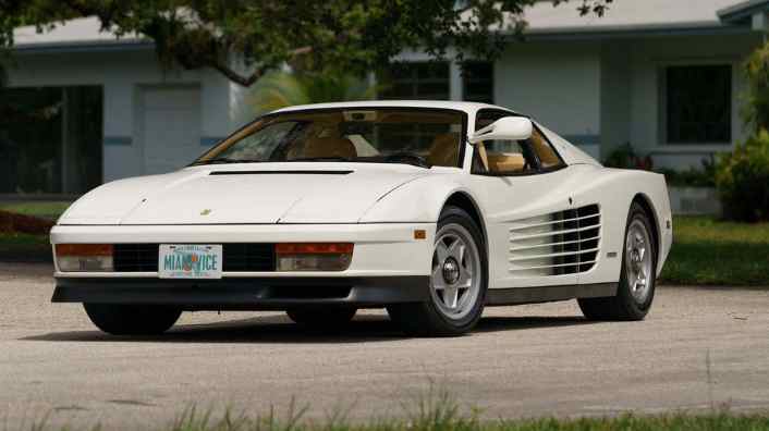 Ferrari Testarossa “Miami Vice” in vendita all'asta