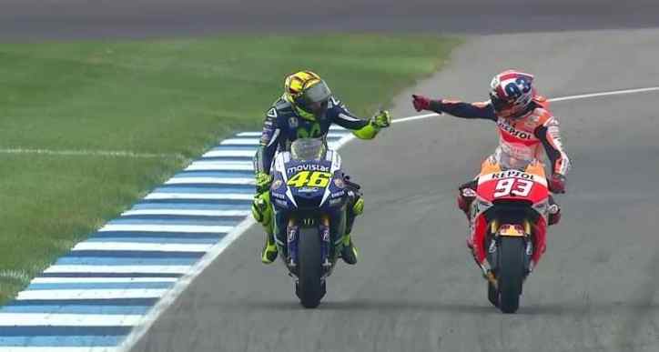 MotoGP Indy: Rossi ottimo podio, Marquez trionfa davanti a Lorenzo