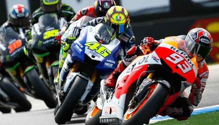 MotoGp Silverstone-Lorenzo vola-Valentino Rossi