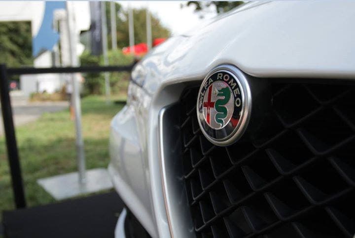 Alfa Romeo Giulia Quadrifoglio Verde logo