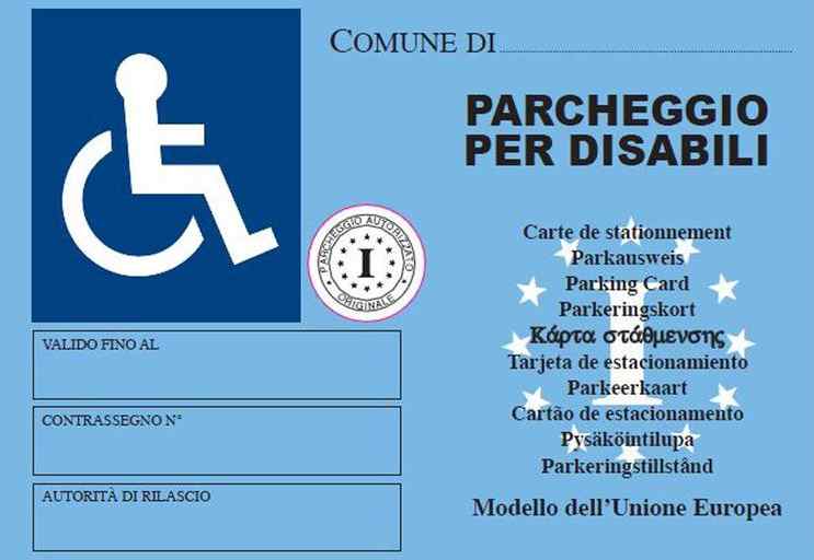 pass disabili europeo