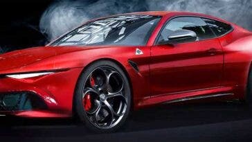 Alfa Romeo Render Del Coupè Alessandro Masera